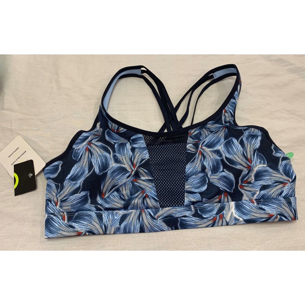 NWT CHAMPION WOMENS SPORTS ATHLETIC WIRE FREE BRA SIZE L
